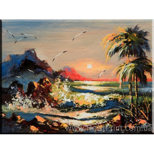 Картины море, Морской пейзаж, ART: MOR777061, , 168.00 грн., MOR777061, , Морской пейзаж картины